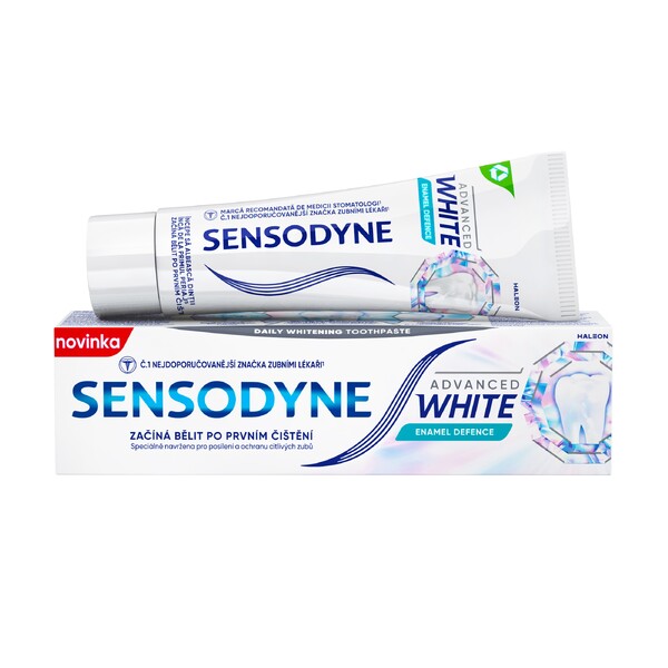 E-shop Sensodyne Advanced White Enamel Defence zubná pasta 75 ml