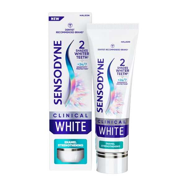 E-shop Sensodyne Clinical White Enamel Strengthening zubná pasta 75 ml