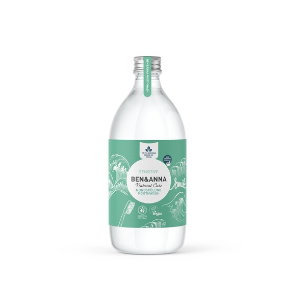 E-shop Ben&Anna Mouthwash Sensitive ústna voda 500 ml