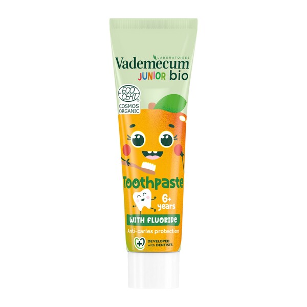 E-shop Vademecum Bio Junior 6+ Minty Mango detská zubná pasta 50 ml