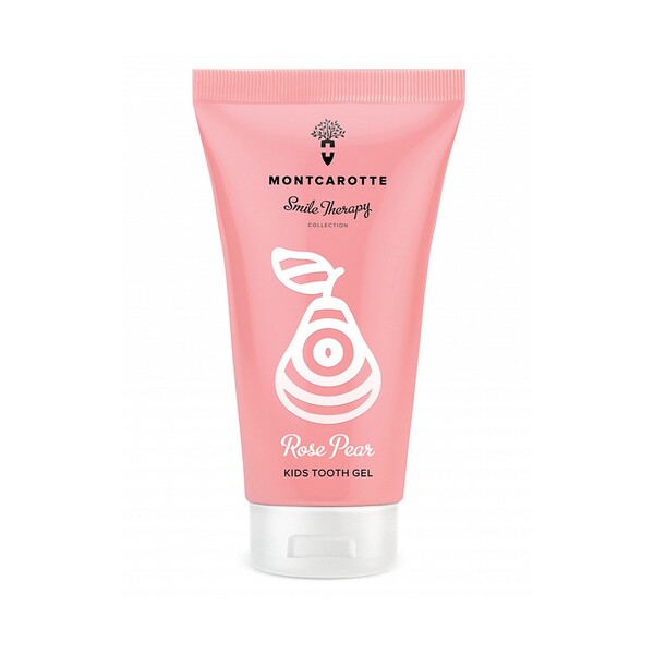 E-shop Montcarotte Kids Rose Pear detský zubný gél 30 ml - ružová hruška