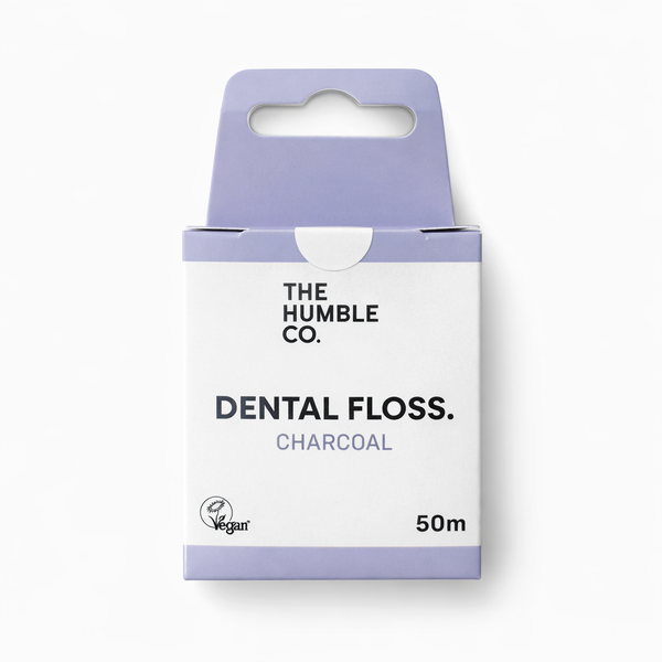 E-shop The Humble Floss Charcoal zubná niť 50 m