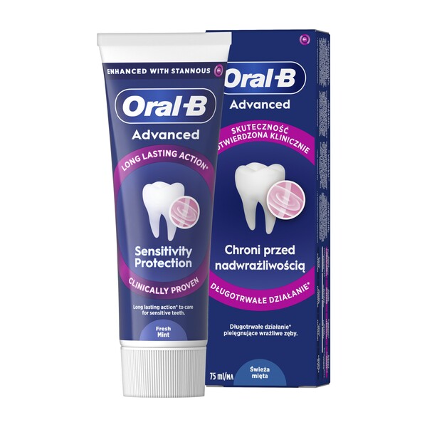 E-shop Oral-B Advanced Sensitivity Protection zubná pasta 75 ml