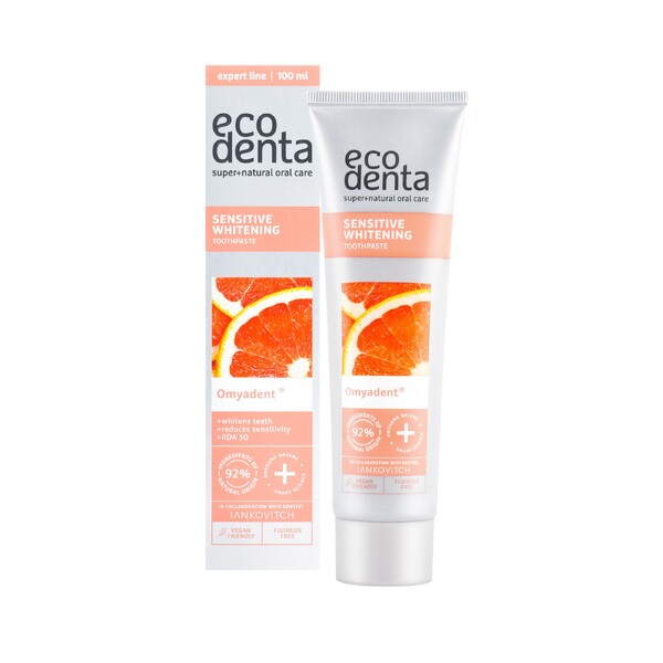 E-shop Ecodenta Sensitive Whitening zubná pasta 100 ml