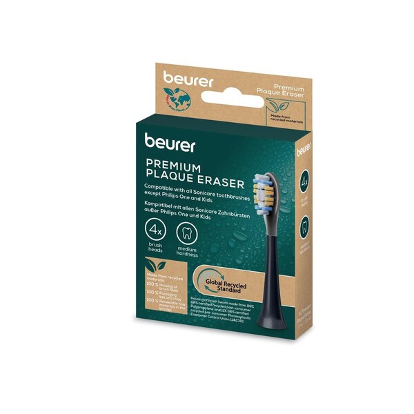 E-shop Beurer Premium Plaque Eraser náhradná hlavica 4 ks