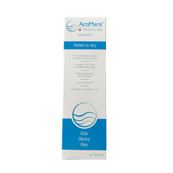 E-shop ActiMaris Sensitiv roztok na rany 1000 ml