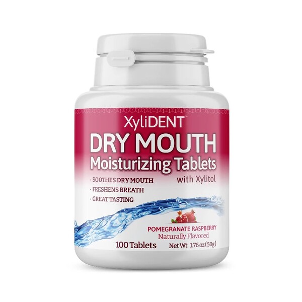 E-shop XyliDENT zvlhčujúce pastilky 100 ks - pomegranate raspberry