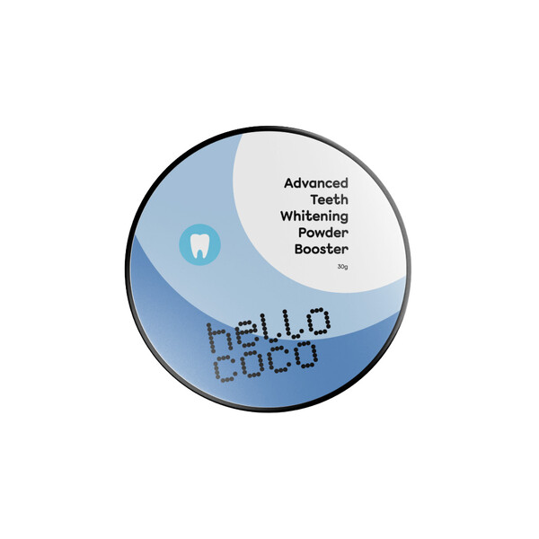 E-shop Hello Coco Whitening Booster bieliaci zubný púder 30 g