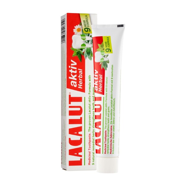 E-shop Lacalut Aktiv Herbal zubná pasta 75 ml