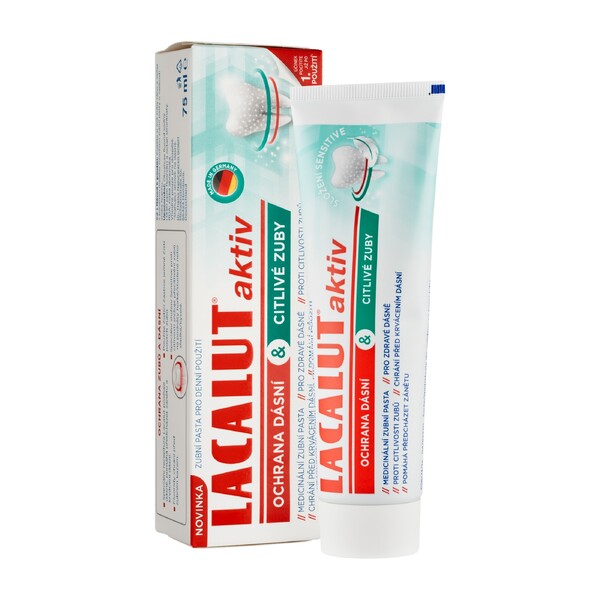E-shop Lacalut Aktiv Gum Protect & Sensitive Teeth zubná pasta 75 ml