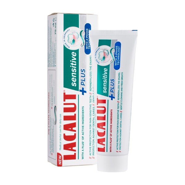 E-shop Lacalut Sensitive Plus zubná pasta 75 ml