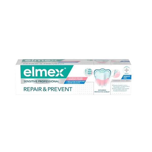 E-shop Elmex Sensitive Professional Repair & Prevent Gentle White zubná pasta 75 ml