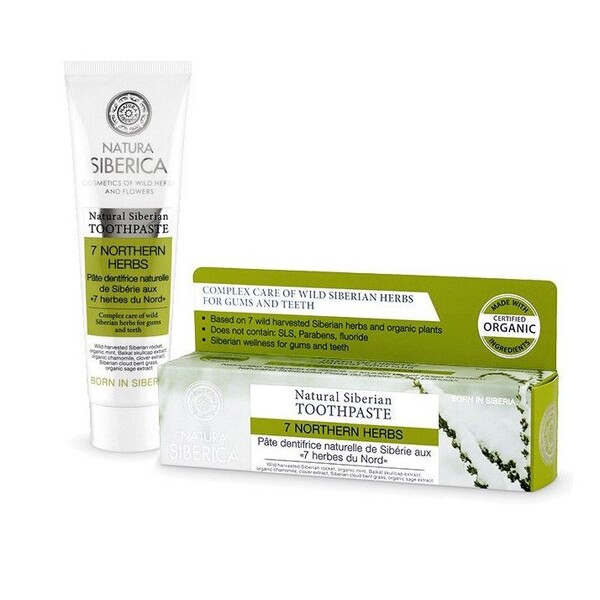 E-shop Natura Siberica 7 Northern Herbs zubná pasta 100 g