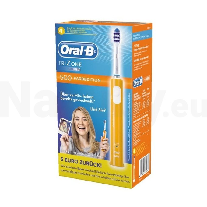 Braun Oral B TriZone 500 D16 ORANGE zubná kefka