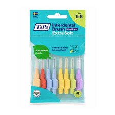 TePe Extra Soft medzizubné kefky Mix 8 ks