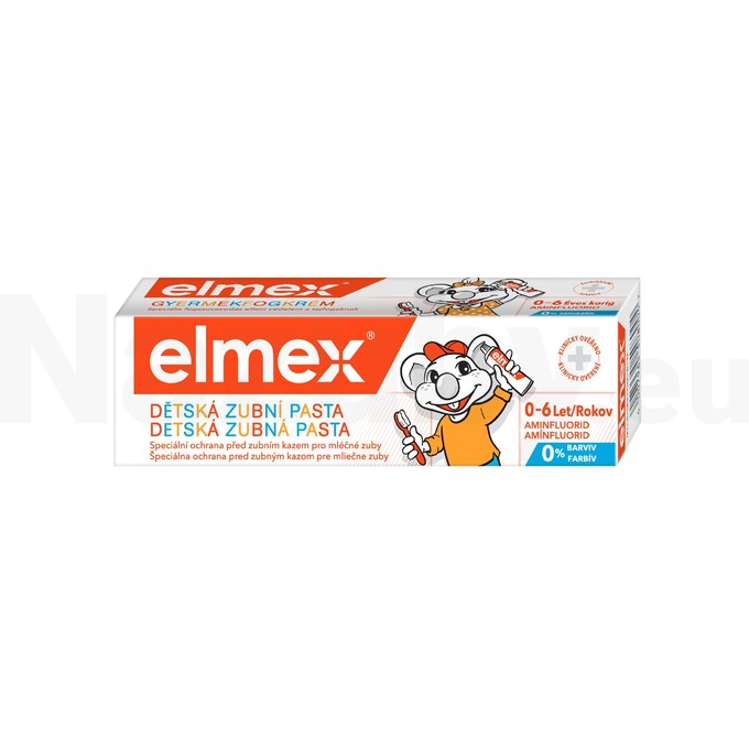 Elmex Kids 0–6 detská zubná pasta 50 ml