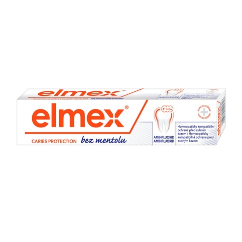 Elmex Caries Protection zubná pasta bez mentolu 75ml