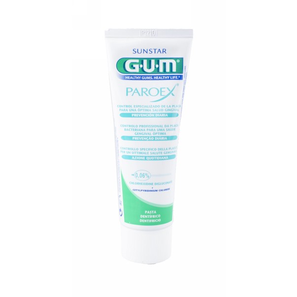 GUM Paroex 0,06% CHX zubná pasta 75ml