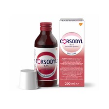 Corsodyl ústna voda 0.1% 200ml
