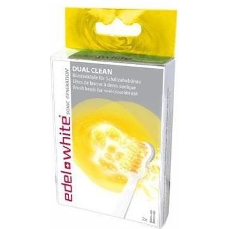 Edel+White náhradne hlavice Dual Clean 2ks