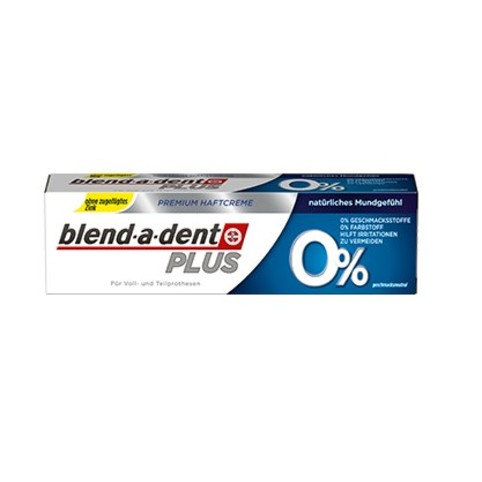 Blend-a-dent Plus 0% fixačný krém bez príchute