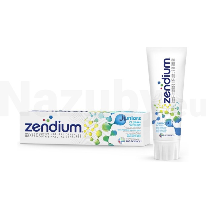 Zendium Juniors 7+ zubná pasta pre deti 75 ml