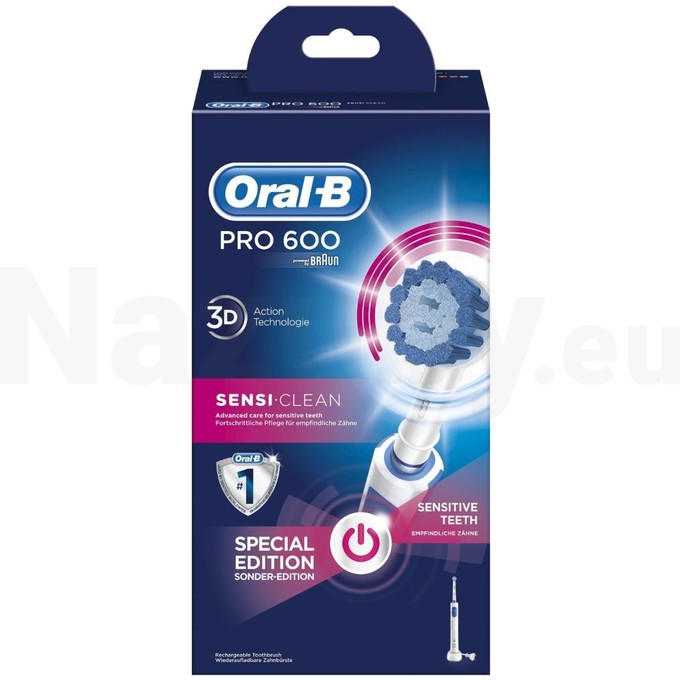 Oral-B PRO 600 Sensi-clean zubná kefka