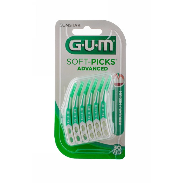 GUM Soft Picks Advanced medzizubné kefky Regular 30 ks