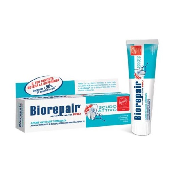 BioRepair Active Shield zubná pasta 75 ml