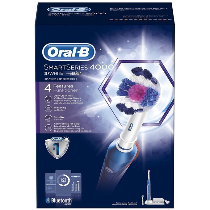 Braun Oral B SmartSeries 4000 3D White zubníá kefka