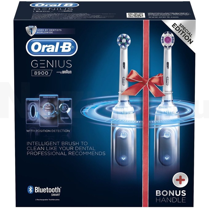 Braun Oral-B Genius 8900 elektrická kefka 1+1 telo - POŠKODENÝ OBAL