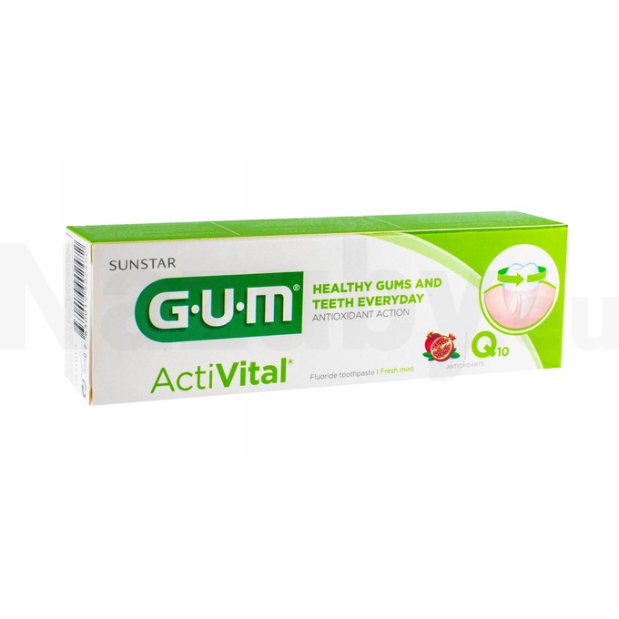 GUM ActiVital Q10 zubná pasta 75 ml