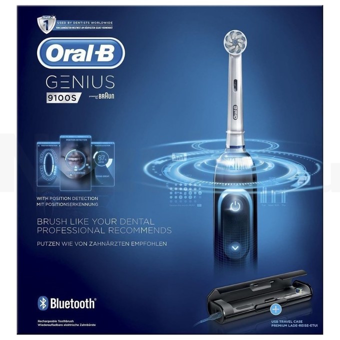 Braun Oral-B Genius 9100S Black zubná kefka