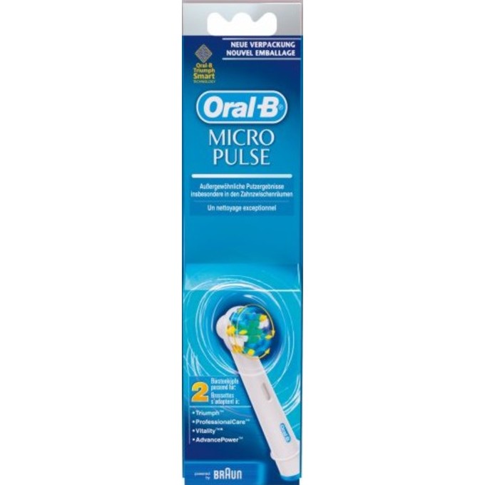 Braun Oral-B  Floss Action MicroPulse EB 25-2 náhradné hlavice 2ks