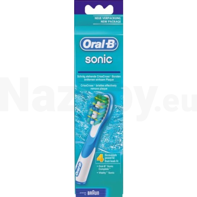 Braun Oral-B Sonic Complete SR 18-4 náhradné hlavice 4ks