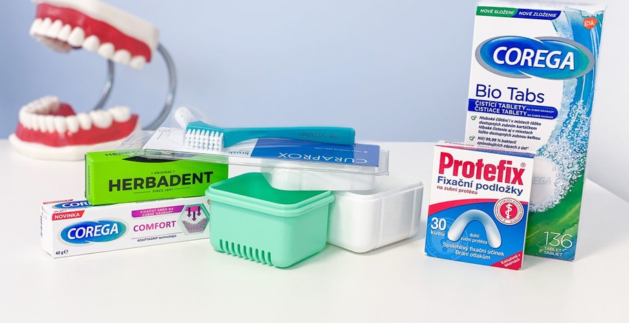 Produkty na zubné náhrady