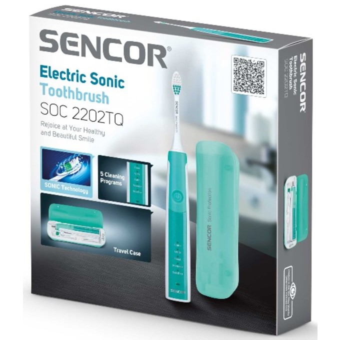 Sencor SOC 2202TQ sonická zubná kefka