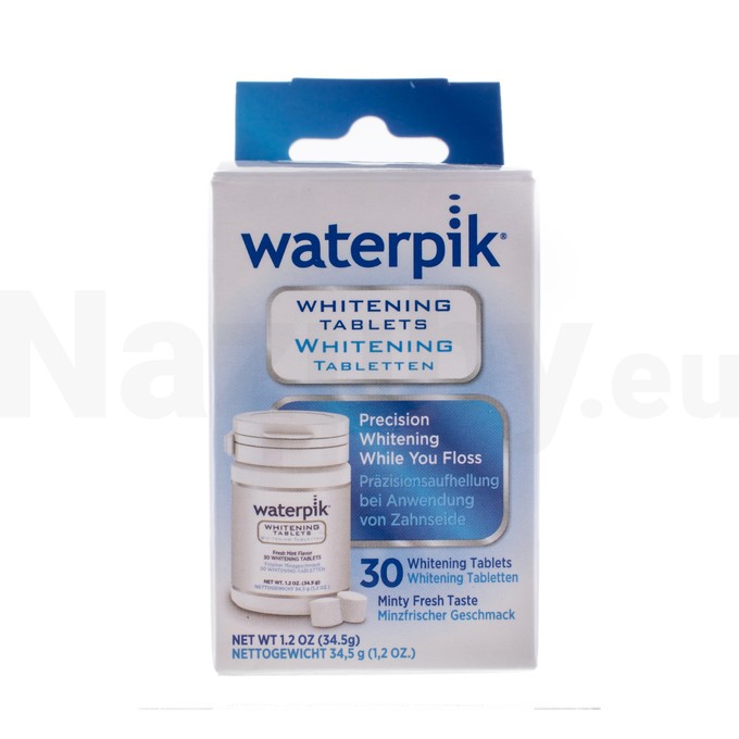 WaterPik bieliace tablety pre ústne sprchy, 30 ks