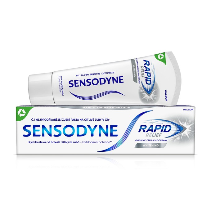 Sensodyne Rapid Whitening zubná pasta 75 ml