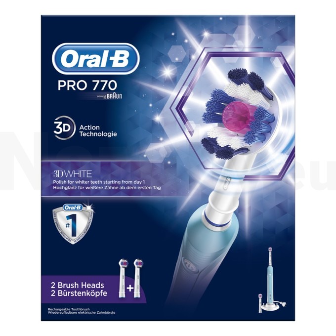 Oral-B PRO 770 3D White zubná kefka