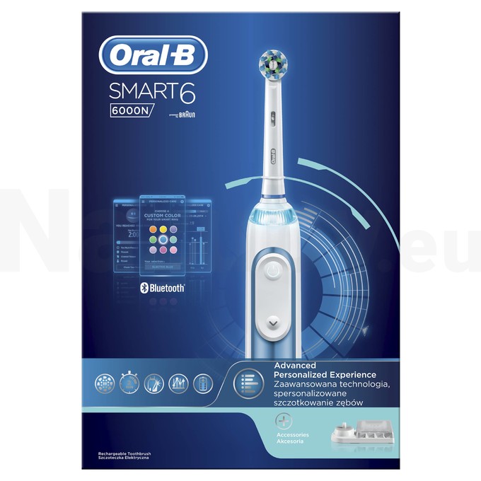 Oral-B Smart 6 6000N zubná kefka