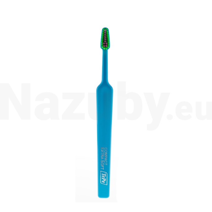 TePe Colour Compact X-soft zubná kefka, 4 ks