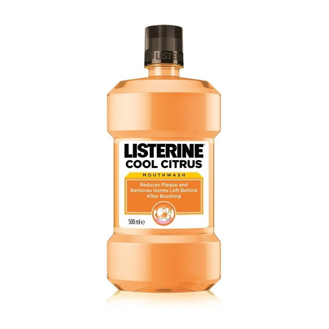 Listerine Cool Citrus ústna voda 500 ml