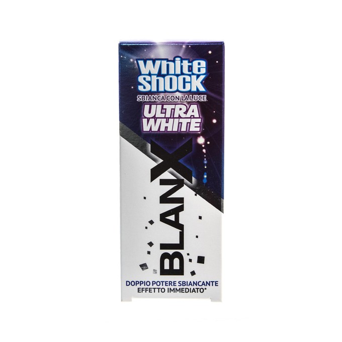 BlanX White Shock Ultra White bieliaca zubná pasta 50 ml