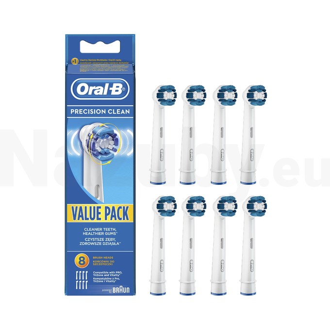 Oral-B Precision Clean EB 20-8 náhradné hlavice 8 ks