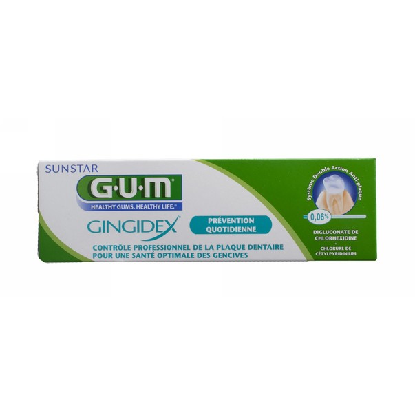 GUM Gingidex 0,06% zubná pasta 75 ml