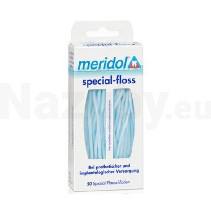 Meridol zubná niť Special Floss 50 ks