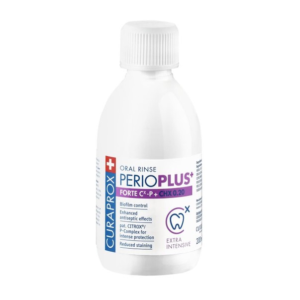 Curaprox Perio Plus+ Forte 0,20% ústna voda 200 ml