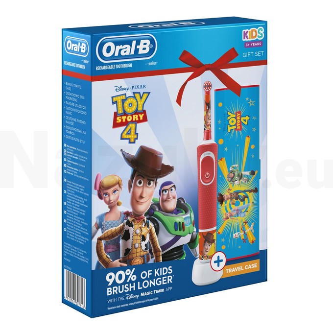 Oral-B Kids Toy Story zubná kefka + cestovné puzdro
