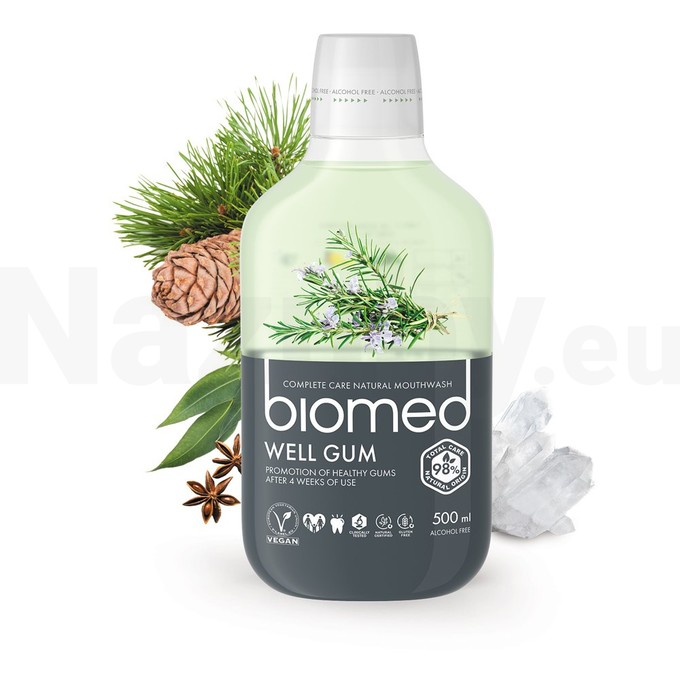 Biomed Well Gum ústna voda 500 ml
